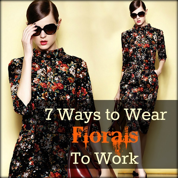 how to wear floral prints