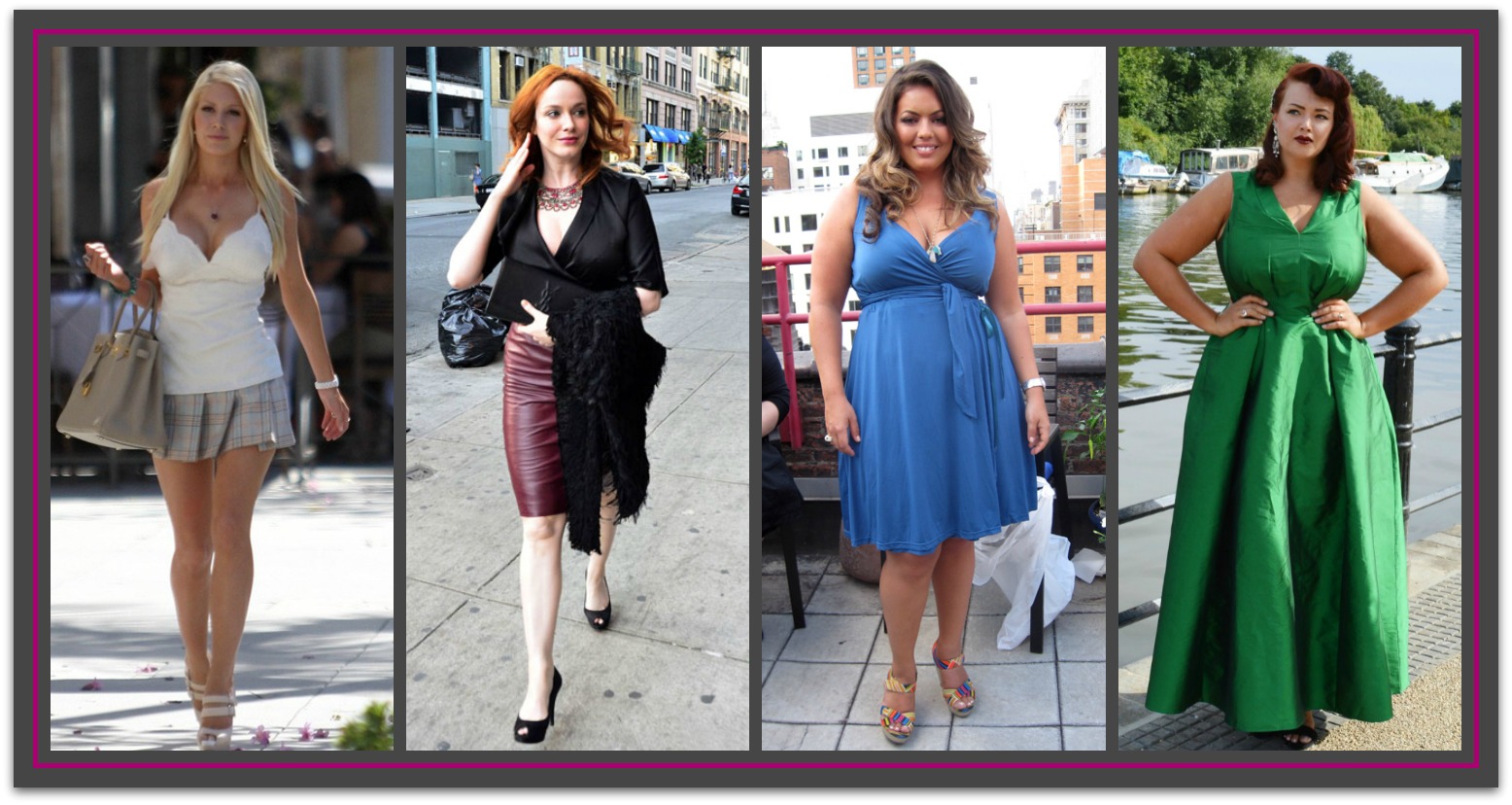 How to Dress Plus Size with Small Breasts - Fashion for Your Body Type